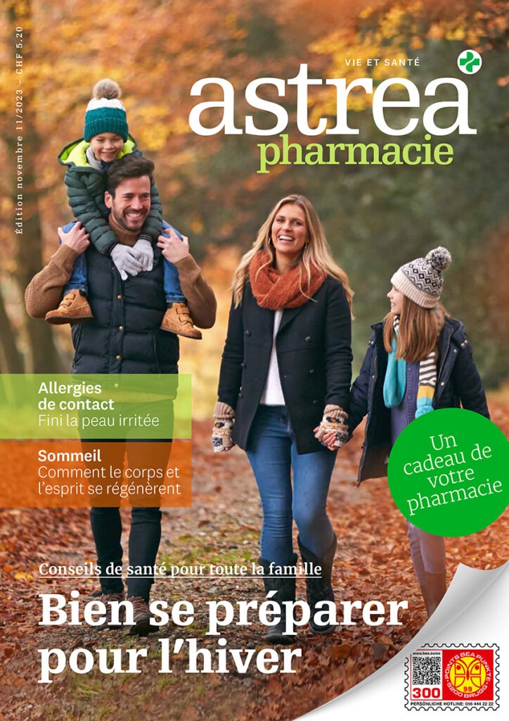 La nouvelle édition d'astreaPHARMACIE maintenant gratuitement dans votre pharmacie!
